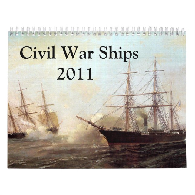 Civil War Naval Calendar (Cover)