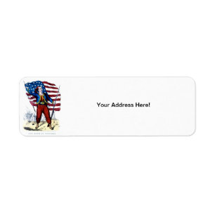 Civil War New York Zouaves Label