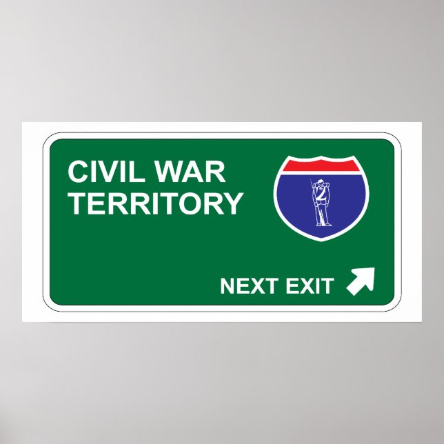 Civil War Next Exit Poster (Front)
