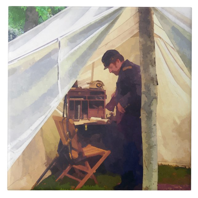 Civil War Officer's Tent Tile (Front)