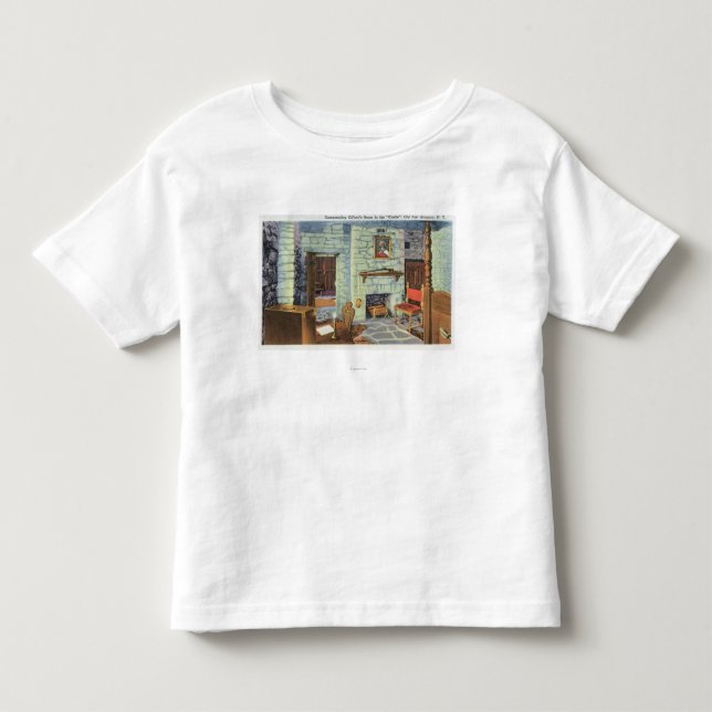 Civil War Period 18 Pounders en Barbette Toddler T-shirt (Front)