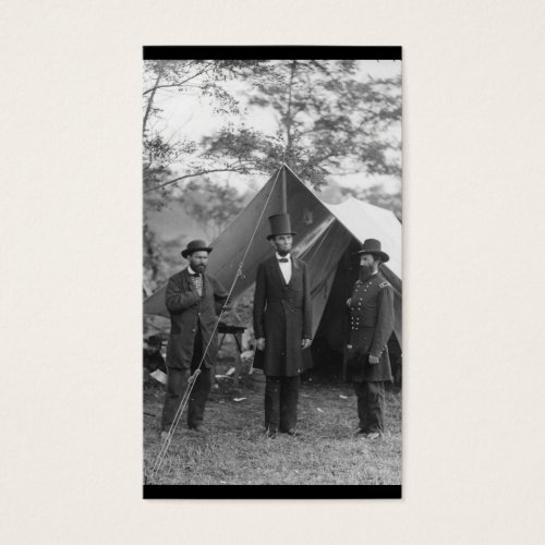 Civil War Photo circa 1862 Business Cards