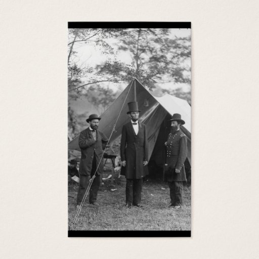 Customizable Civil War Photo circa 1862 Business Cards