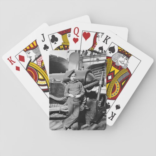 Civil War Powder Monkey 1860s Poker Cards