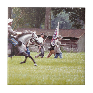 Civil War Reenactment Tile