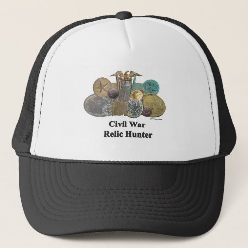 Civil War Relic Hunter Trucker Hat