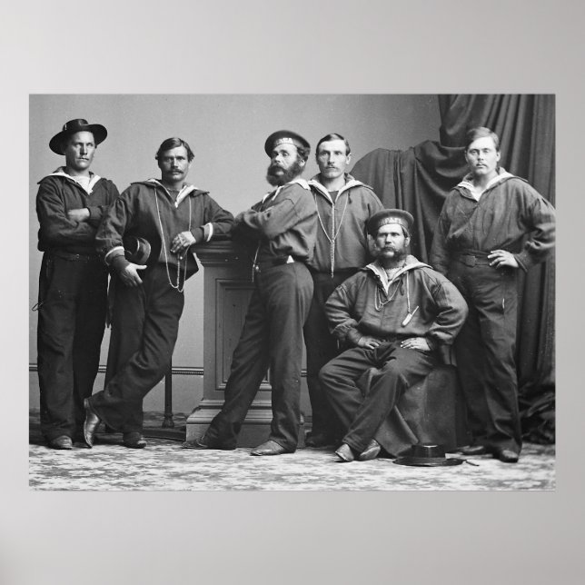 Civil War Sailors: 1860 Poster (Front)