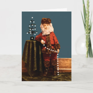 Civil War Santa Claus Holiday Card