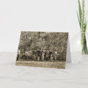 Civil War Soldiers Card