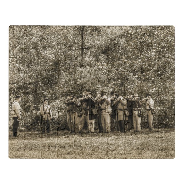 Civil War Soldiers Jigsaw Puzzle (Puzzle Horizontal)
