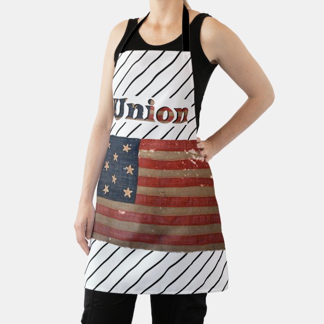 Civil War Union Awesome Charming Flag Apron (Insitu)