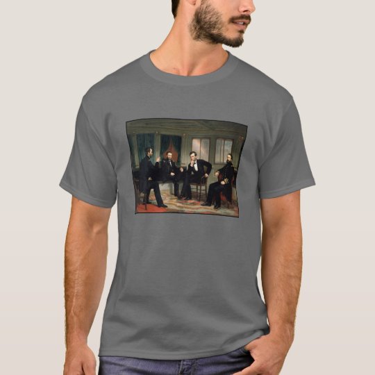 Civil War Union Leaders Painting T-Shirt