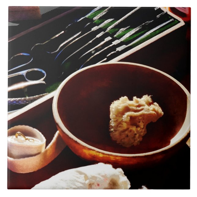 Civil Was Surgical Instruments Tile (Front)