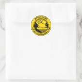 Civilian Conservation Corps CCC commemorative Classic Round Sticker (Bag)