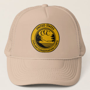 Civilian Conservation Corps CCC commemorative Trucker Hat