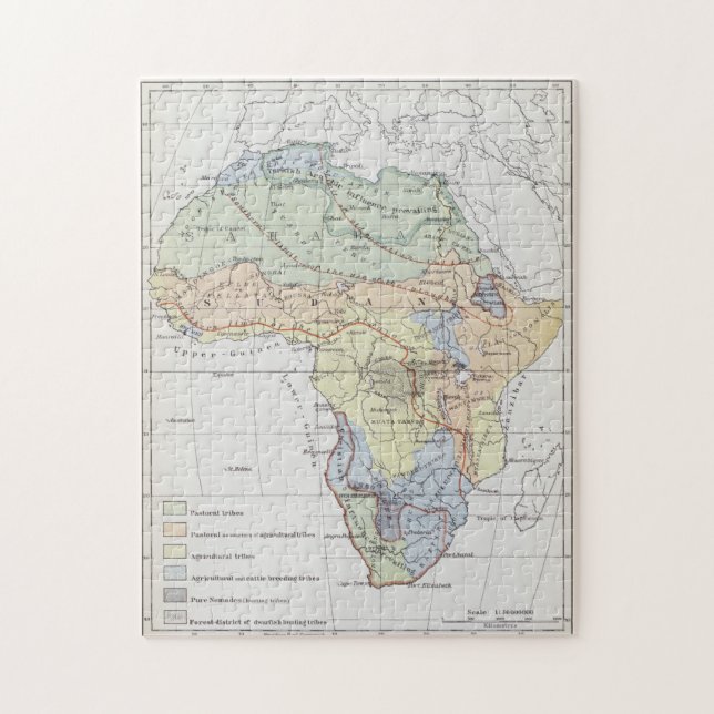 Civilizations of Africa Jigsaw Puzzle (Vertical)