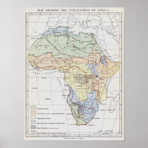Civilizations of Africa Poster