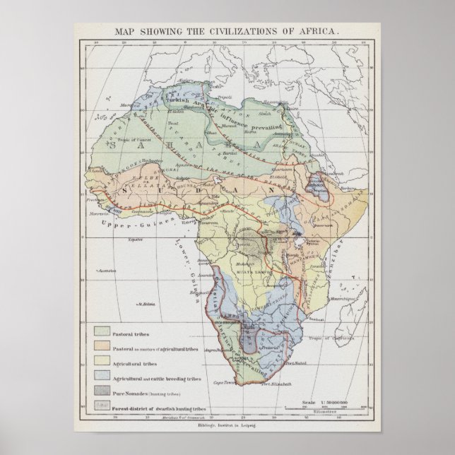 Civilizations of Africa Poster (Front)