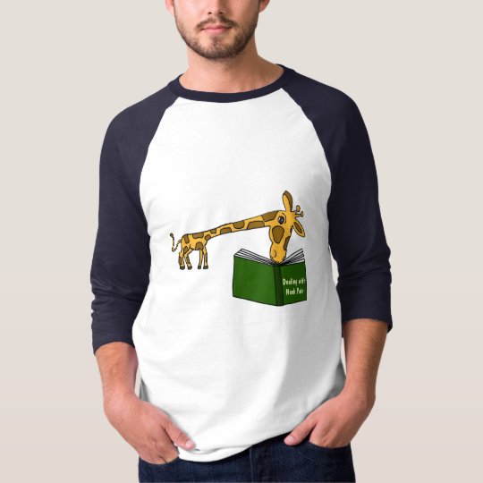 CJ- Giraffe Reading a Bokk Shirt