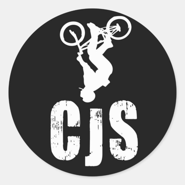 CJS Black Sticker (Front)