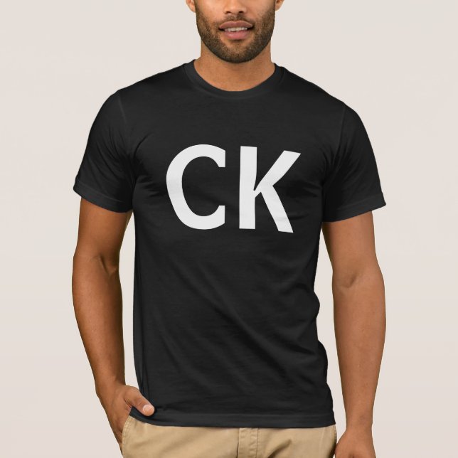 CK Buddies shirt spell out stuff with your buddies (Front)