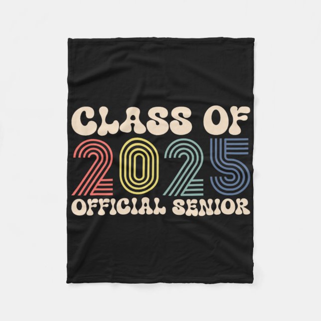 Ck To School2 Senior 2025  Fleece Blanket (Front)
