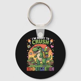 Ck To School Kindergarten Boys I'm Ready To Crush Keychain