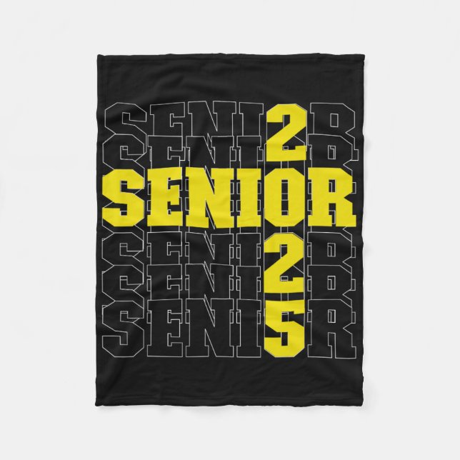 Ck To School Senior 2025  Fleece Blanket (Front)