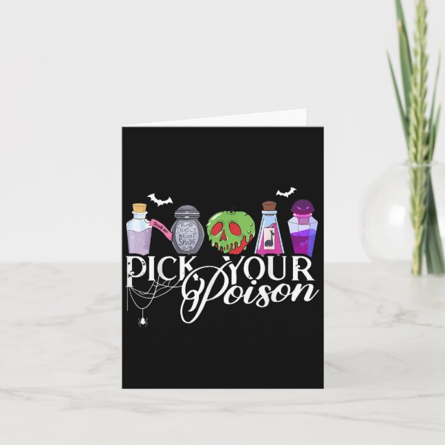Ck Your Ison Cute Halloween Soky Trick Or Treat  Card (Front)