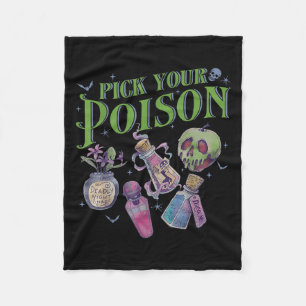 Ck Your Ison, Vintage Princess Halloween  Fleece Blanket