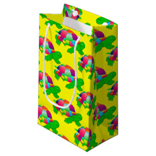CKC Lil Glass Turtle-Yellow Gift Bag S