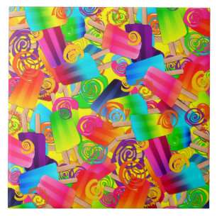 CKC Popsicle Swirls Yellow-SQ TILE L