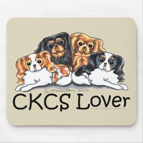 CKCS Lover Mouse Pad