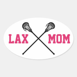 CKL "Lax Mom" Oval Sticker
