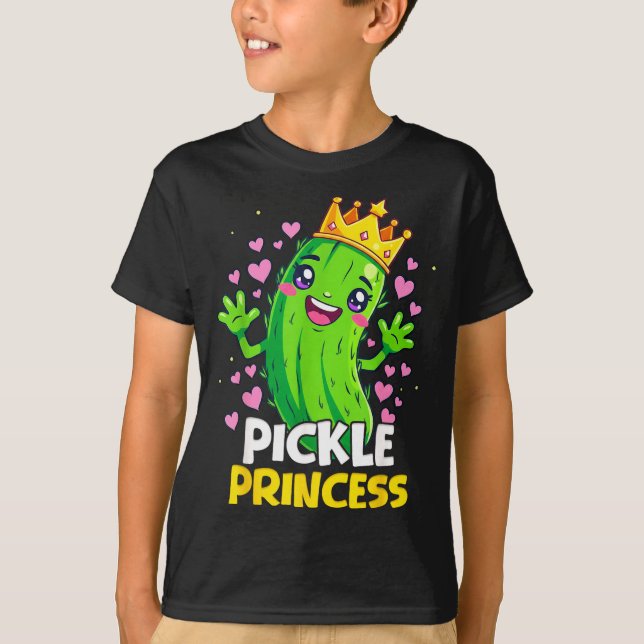 Ckle Princess Cute Kawaii Cuber Cartoon  T-Shirt (Front)