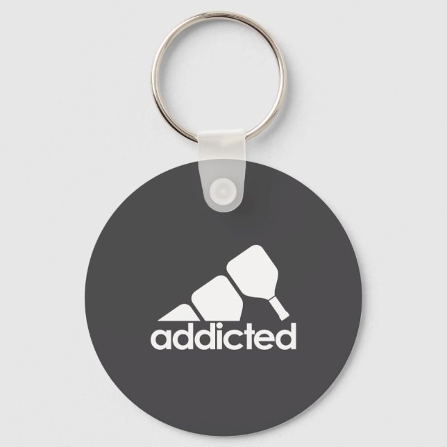 Ckleball Addicted Funny Ckleball  Keychain (Front)