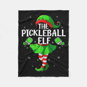 Ckleball Elf Christmas Girls Women Elf Squad Xmas Fleece Blanket