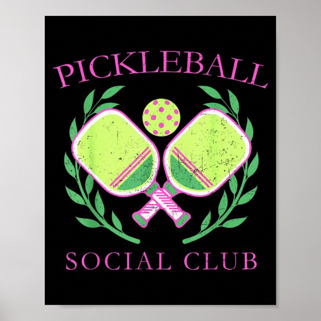 Ckleball Social Club Enthusiasts _ Fun Srt Lovers  Poster (Front)