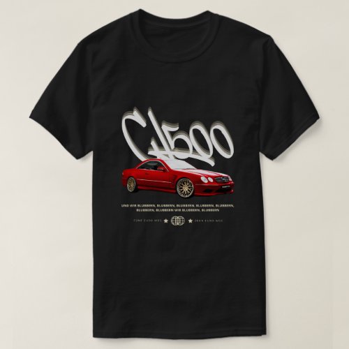 CL500  T_SHIRT BLACK