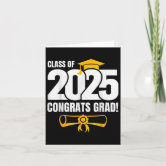 grad cards 2025 Class of 2025 Graduation Card For Anyone, Simple Graduation Card 2025, High School Grad Card, College Grad Card, New Grad Card From Parents