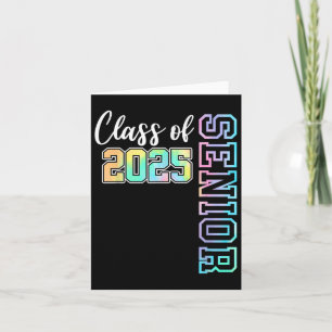 Cl Of 2025 Senior 25 High School Funny Graduation  Card