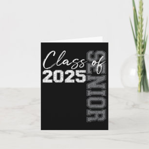 Cl Of 2025 Senior 25 High School Graduation Party Card