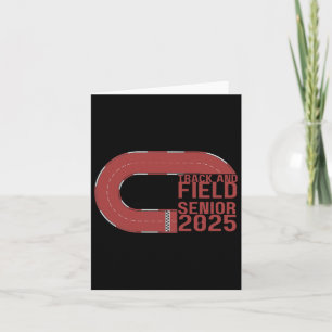 Cl Of 2025 Senior Graduation Track And Field Ck Sc Card