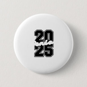 Cl Of 2025 Senior High School College Graduation W Button