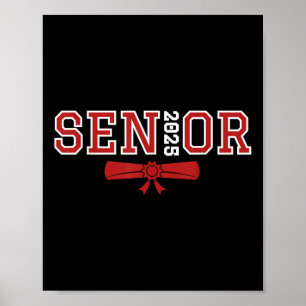Cl Of 2025 Senior – High School Graduation 2025  Poster