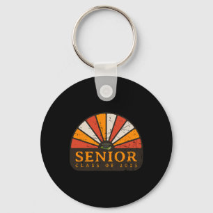 Cl Of 2025 Senior Sunrise Graduation Cap Diploma V Keychain