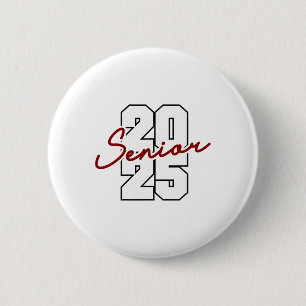 Cl Of 2025 Seniors High School College Graduation Button