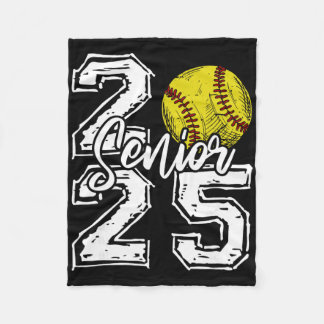 Cl Of 2025 Softll Senior 2025 Ck To School Funny  Fleece Blanket