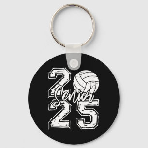 Cl Of 2025 Volleyball Senior 2025 Back To School F Keychain