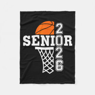 Cl Of 2026 Basball Senior 26 Player Team Fleece Blanket